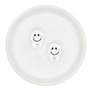 3-D Tooth Silicone Focal Bead 25x18x14mm (Package of 2)