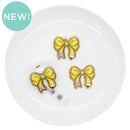 Pencil Bow Acrylic Accent 45x41mm (Package of 1)