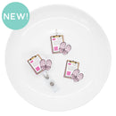 Crocs & Medical Chart Acrylic Accent 40x43mm (Package of 1)