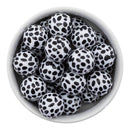 Dalmatian Printed Beads 20mm (Package of 10)