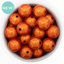 Orange Illusion Beads 20mm (Package of 10)