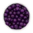 Violet Glitter 12mm (Package of 20)
