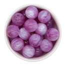 Thistle Cosmic Glitter Beads 20mm (Package of 10)