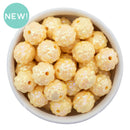 Pale Yellow Iridescent Oblong Multifaceted 16x17mm (Package of 10)