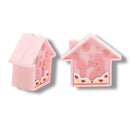 3-D Fairytale House Silicone Focal Bead (Package of 2)