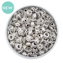 Silver Bitty Specialty Spacer Assortment (Package of 40)