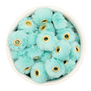 Large Hole Fuzzy Rondelle 19x12mm (Package of 10)