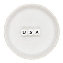 "USA" Letter Set Silicone Beads 12mm