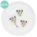 Never Give Up Acrylic Accent 44x45mm (Package of 1)