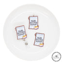 Read Return Repeat Library Card Acrylic Accent 49x36mm (Package of 1) - ABC Exclusive