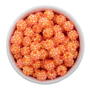 Tangerine Rhinestone Beads 12mm (Package of 20)