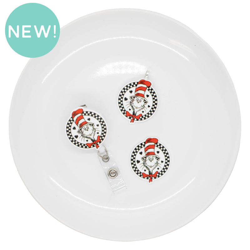 A Cat Who Wears Hats Acrylic Accent 42x37mm (Package of 1)