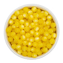 Sunflower Pearly Luster Beads 8mm (Package of Approx. 50 Beads)