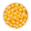 Honey Iridescent Crackle Beads 12mm (Package of 20)