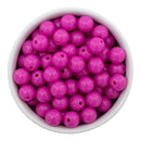 Hot Pink Solid Beads 12mm (Package of 20)