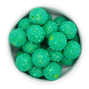 Bermuda Bay Chunky Glitter Beads 20mm (Package of 10)