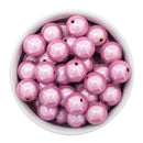 Crepe Pink Illusion Beads 16mm (Package of 10)