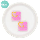 Teacher Barbie Glitter Silicone Focal Bead 28mm (Package of 2)