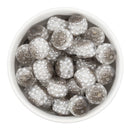 Grey Suspended Pearl Cluster Beads 16mm (Package of 10)