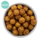 Antique Gold Metallic Spiral 15mm Silicone Beads (Package of 10)