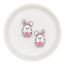 Easter Bunny Silicone Focal Bead 31x19mm (Package of 2)