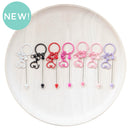 Heart Clip Beadable Keychains (Package of 1)