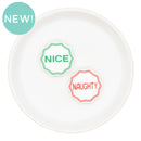 Naughty/Nice Flip Silicone Focal Bead 28x29mm (Package of 2)