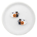 Halloween Friends Glitter Silicone Focal Bead 20x30mm (Package of 2)