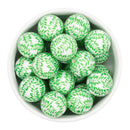 Leaf Branch Printed Beads 20mm (Package of 10)