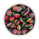 Serape Printed Silicone Beads 15mm