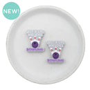 Just a Girl Who Loves Bowling Silicone Focal Bead (Package of 2)