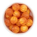 Orange Pearly Luster Beads 20mm (Package of 10)