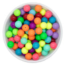 Neon Solid Mix 20mm (Package of 50)