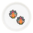 Patchwork Turkey Silicone Focal Bead 31x29mm (Package of 2)