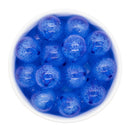 Royal Blue Bubble Beads 20mm (Package of 10)