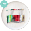 Christmas Beadable Pens (Package of 1)