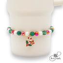 Translucent Silicone Boot for Tumblers/Stopper for Beaded Tumbler Wraps (Package of 1)