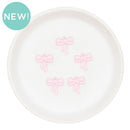 Light Pink Matte Bow Charm 16x17mm (Package of 5)