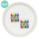 We Are All Wonderfully Made Silicone Focal Bead 28x27mm (Package of 2)