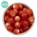 Orange Cat's Eye Beads 16mm (Package of 10)