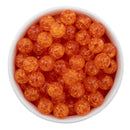 Orange Crackle Beads 12mm (Package of 20)