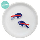 Buffalo Bills Silicone Focal Bead 35x17mm (Package of 2)