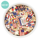 Random 10 Piece Patriotic Charm Grab Bag - Assortment of Styles & Sizes