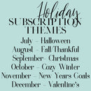 Kit of the Month: November - January Savings Package OR November SINGLE Month New Years, Goals & Planning Kit - 10 SPOTS LEFT!