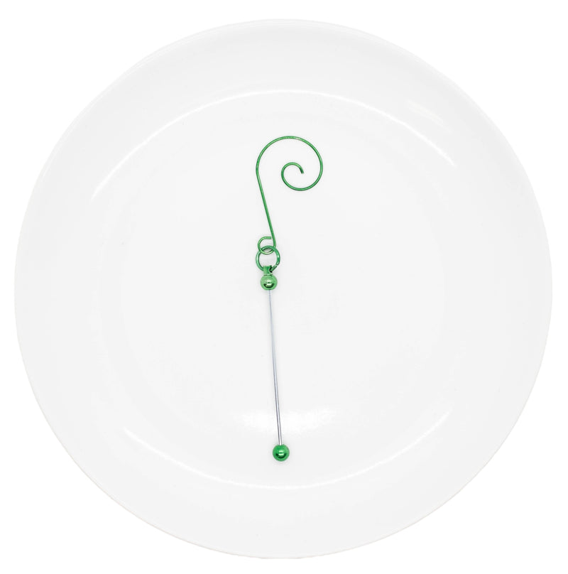 Beadable Ornaments on Swirl Hooks (Package of 1)