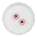 Marvelous Mauve Dahlia Silicone Focal Bead 19mm (Package of 2)