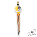 My Favorite People Call Me Mom Silicone Focal Bead 27x28mm (Package of 2)