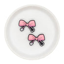 Stethoscope Bow Silicone Focal Bead 23x32mm (Package of 2)