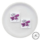 That Curb Hit Me Printed Silicone Focal Bead 28mm (Package of 2) - ABC Exclusive