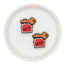 SOLD Silicone Focal Bead 28x29mm (Package of 2)